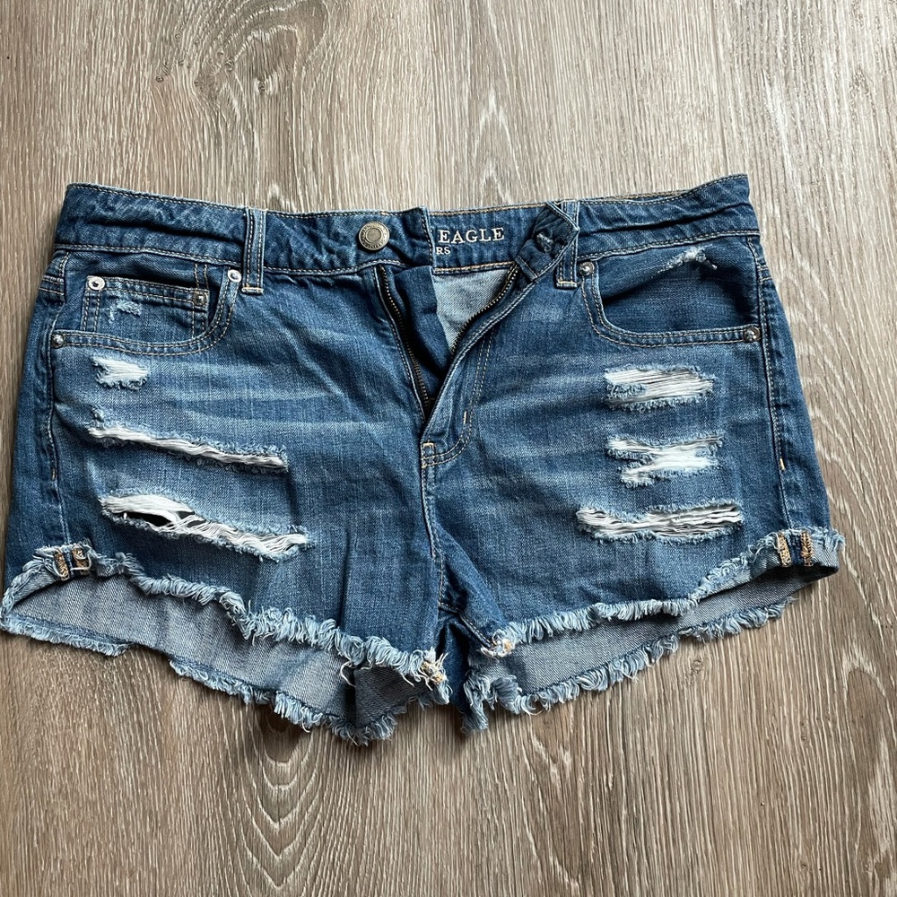 America Eagle Jean Shorts